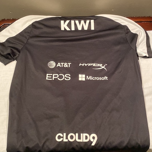 Puma black cloud 9 esports game day style jersey, (KIWI) polyester red bull - Picture 2 of 3